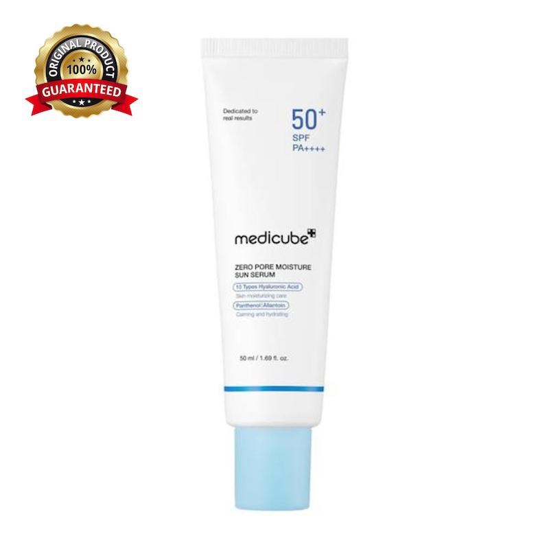 سرم ضدآفتاب آبرسان Medicube مدی کیوب Zero Pore Moisture مناسب کنترل منافذ و محافظت پوست 50 میل