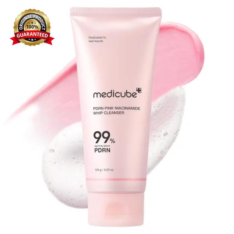 فوم شوینده مدی کیوب روشن‌کننده Medicube مدی کیوب PDRN + Niacinamide مناسب ضد لک و شفافیت پوست 120 گرم