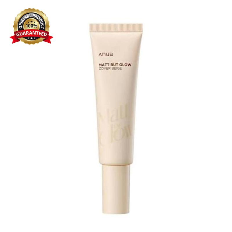ضدآفتاب رنگی آنوا مدل مات با جلوه طبیعی پوست  حجم ۵۰ میلی‌لیتر Anua Matt But Glow Cover Beige