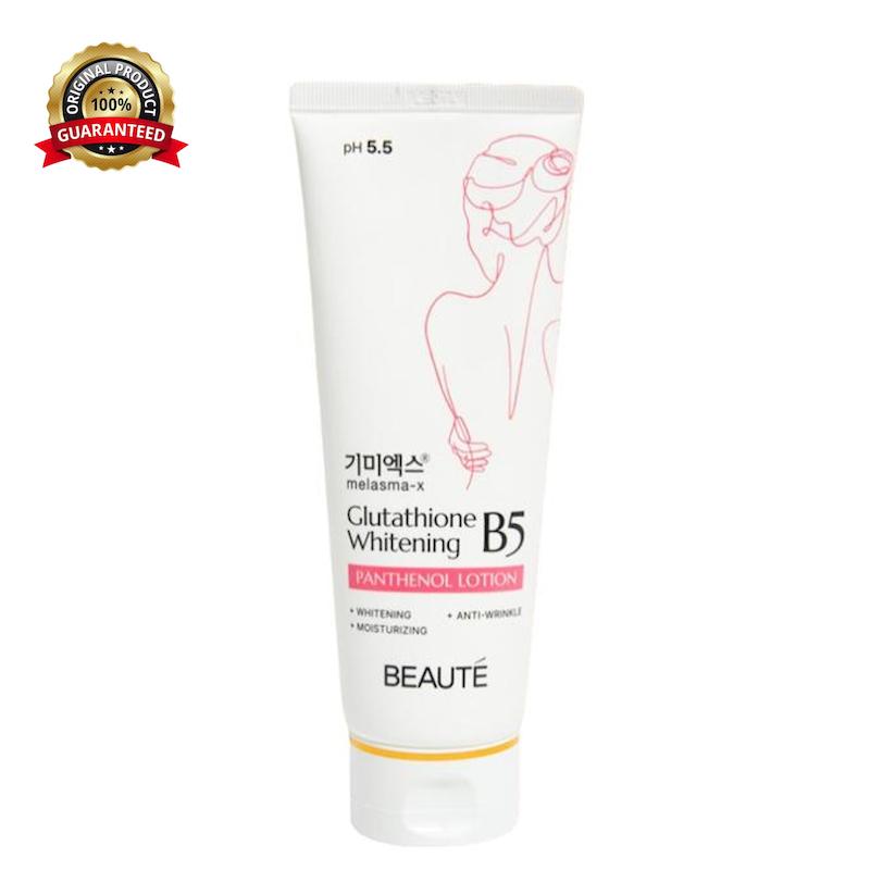 کرم روشن‌کننده بدن بیوته حاوی گلوتاتیون و پانتنول Beaute B5