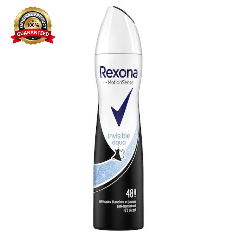 اسپری ضدتعریق زنانه رکسونا  Rexona مدل Invisible Aqua حجم 200 میل