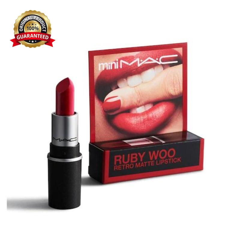رژ لب جامد مینی مات  مک_MAC  رنگ  Ruby Woo