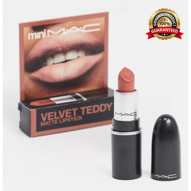 رژ لب جامد مینی مات  مک MAC رنگ Velvet Teddy