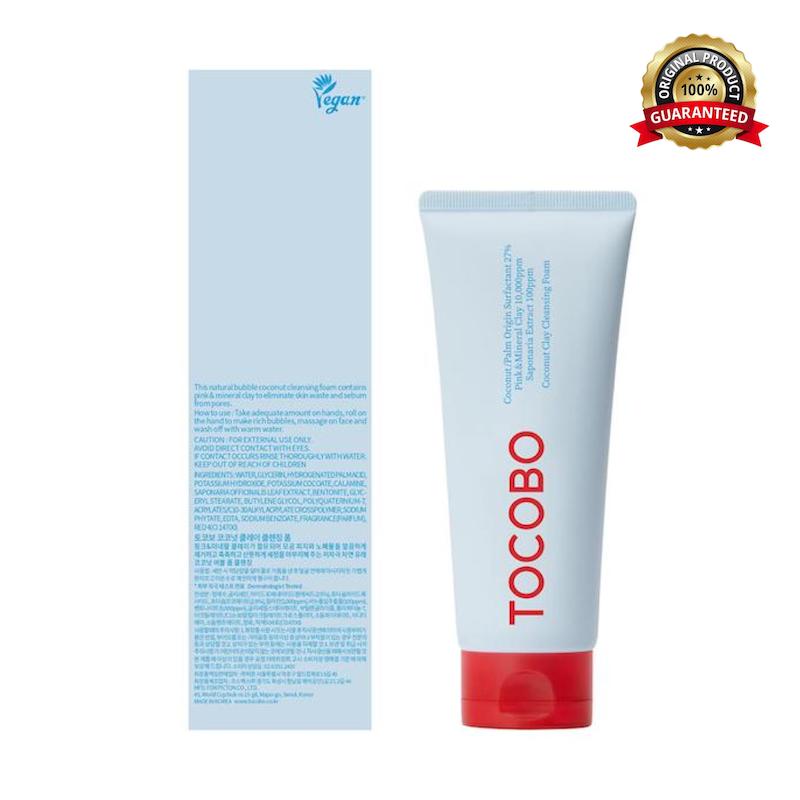 فوم پاک کننده خاک رس نارگیل (Coconut Clay Cleansing Foam) توکوبو TOCOBO