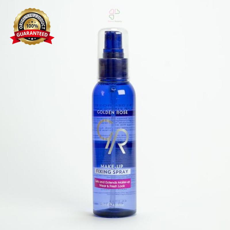 اسپری فیکساتور گلدن‌ رز GOLDEN ROSE مدل فیکسینگ میکاپ حجم 120 میلی لیتر