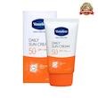 کرم ضدآفتاب بی رنگ وازلین با SPF50 مناسب پوست خشک حجم 50 میلی لیتر