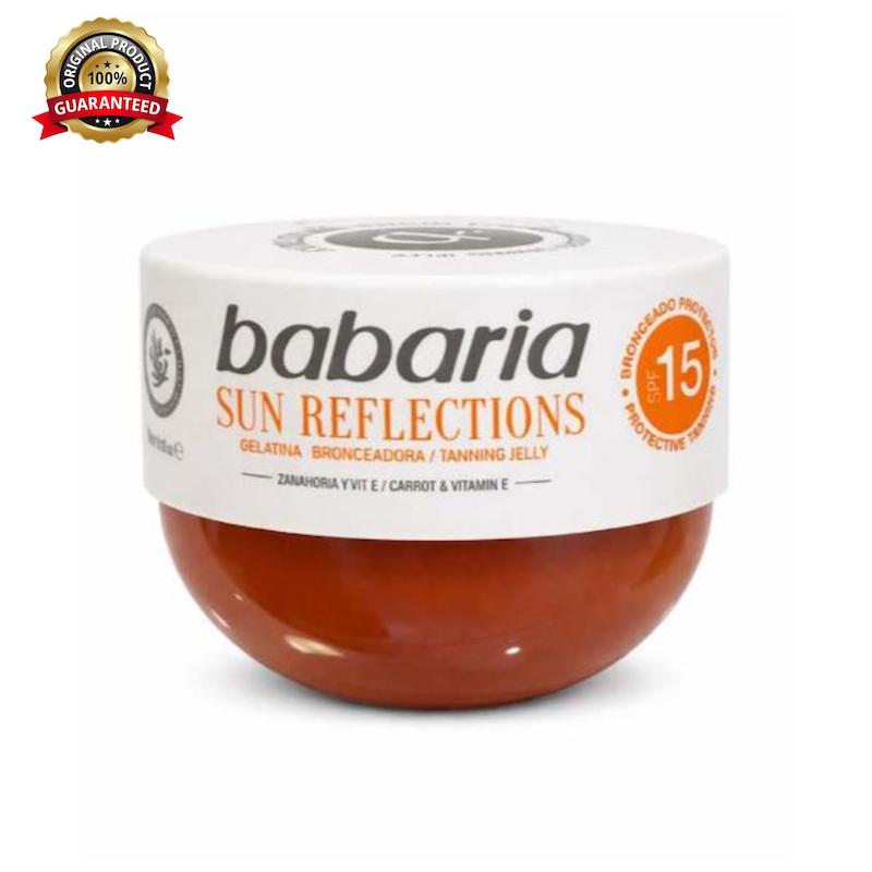 ژل برنزه‌کننده Spf 15 باباریا مدل Sun Reflections