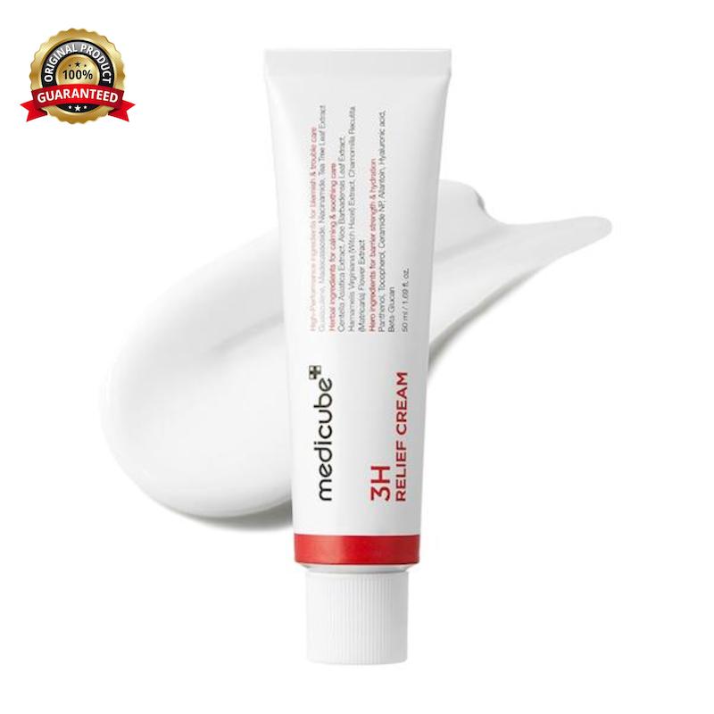 کرم ترمیم کننده و احیا پوست ۳ساعته مدی کیوب MEDICUBE 3H Daily Relief Cream