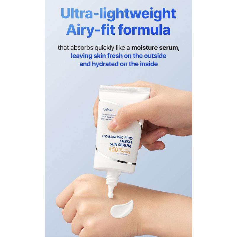  ضدآفتاب هیالورونیک ایزنتری FRESH SPF50 