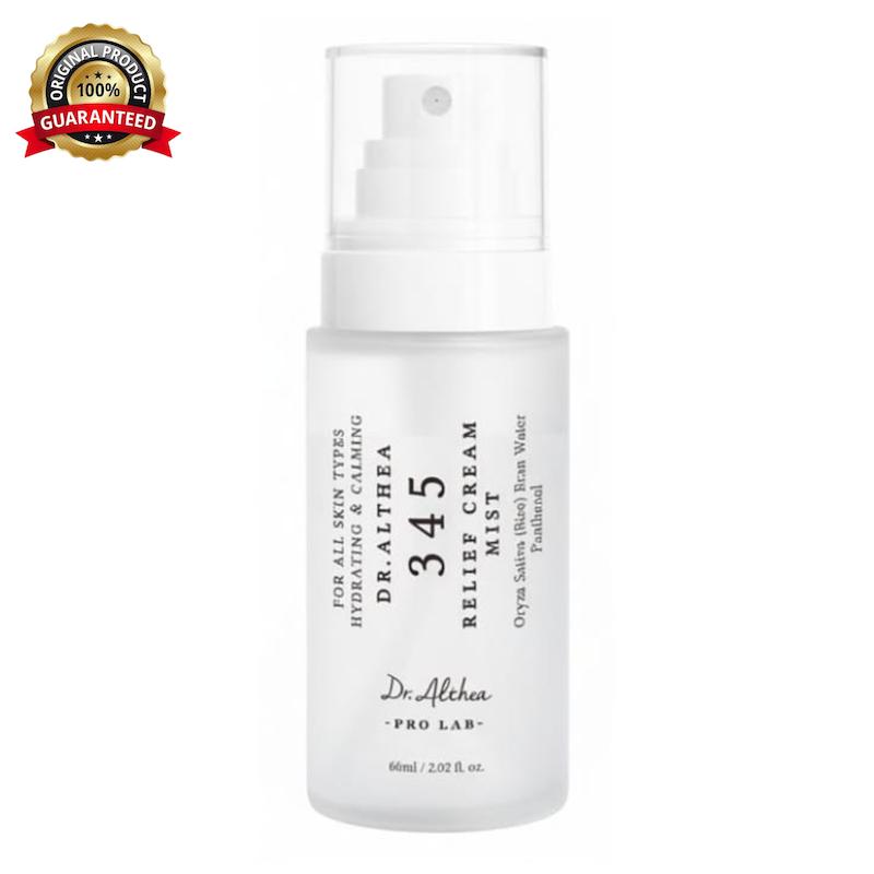 میست کرم آبرسان و تسکین دهنده 345 دکتر آلتیا Dr.Althea 345 Relief Cream Mist حجم 60 میل