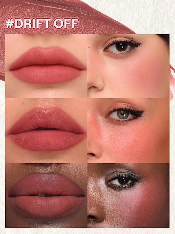 رژگونه و رژلب مخملی شیگلم | SHEGLAM Air Plush Lip & Cheek