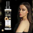 اسپری دوفاز مغذی و محافظ حرارتی گلیس (۲۳۰°C) مدل مشکی التیمیت Gliss Ultimate Repair 