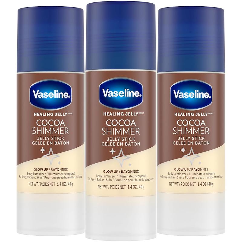 استیک ژل شیمر وازلین مدل Cocoa Shimmer 