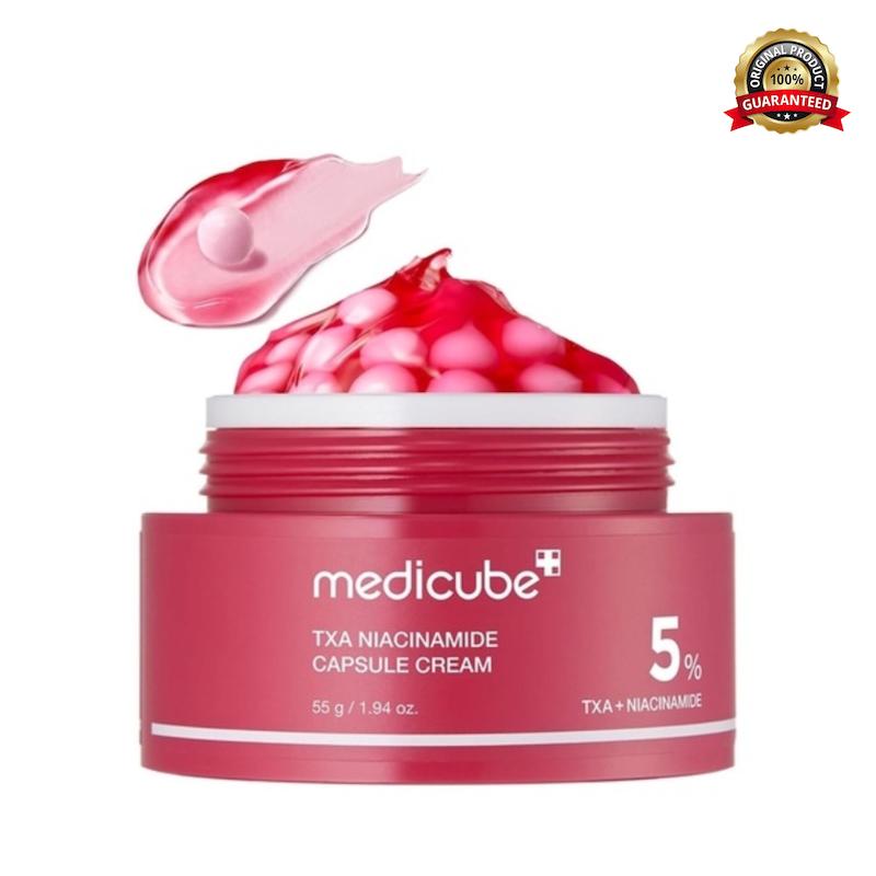 کرم کپسولی روشن‌کننده و ضدلک مدیکیوب TXA نیاسینامید 5% | Medicube TXA Niacinamide Capsule Cream 55g