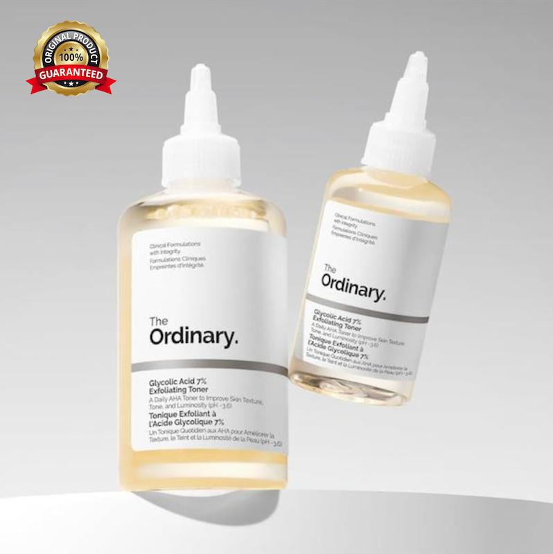 تونر گلیکولیک اسید 7% اوردینری (روشن کننده و لایه بردار ) 240 میل