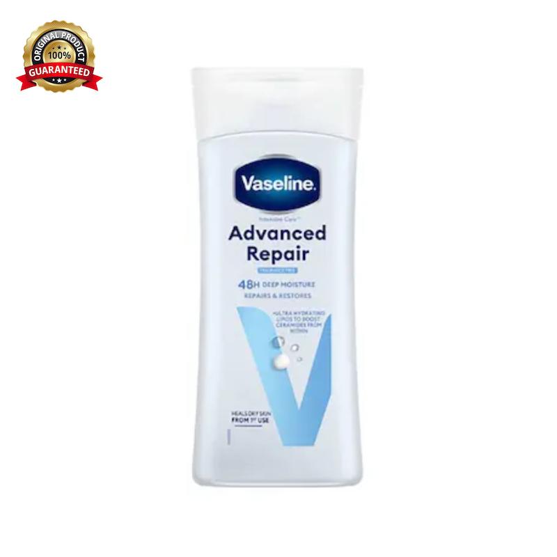 لوسیون بدن وازلین مدل Advanced Repair مناسب پوست خشک حجم 200 میلی‌لیتر