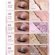 پالت سایه ژلی کوارتز رایزینگ شیگلم 01 Sheglam Prismalight Baked Gelee Eyeshadow Duo