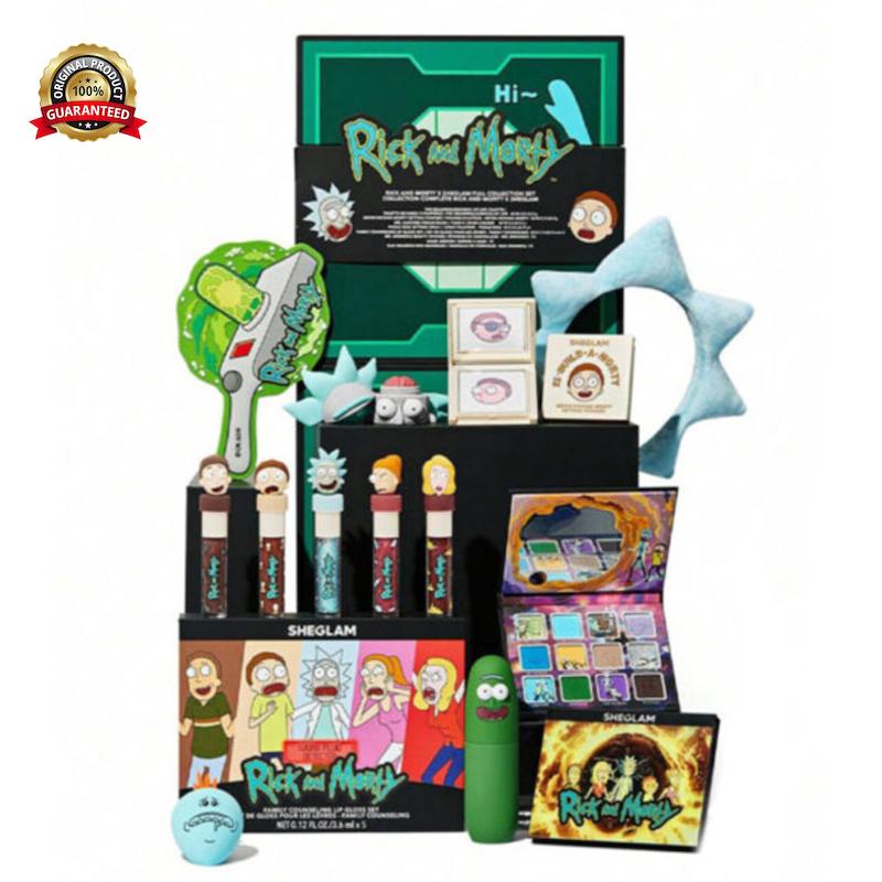 پک آرایشی ریک اند مورتی شیگلم Sheglam Rick And Morty X Sheglam Full Colection Set