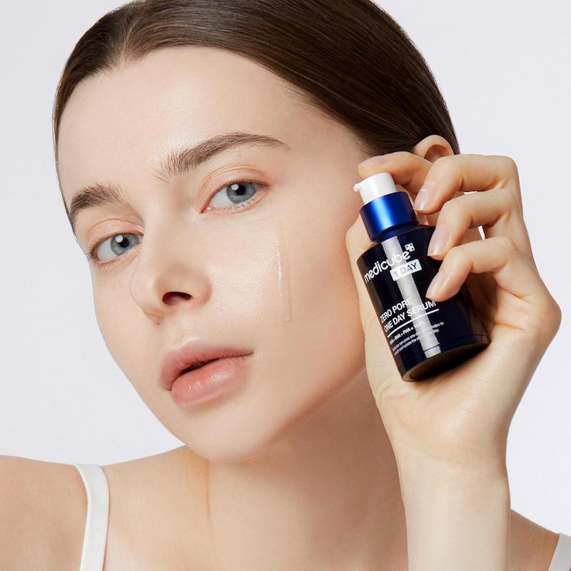سرم جمع کننده منافذ و لایه بردار مدی کیوب ZERO PORE حجم 30 میل ( با تاریخ محدود)