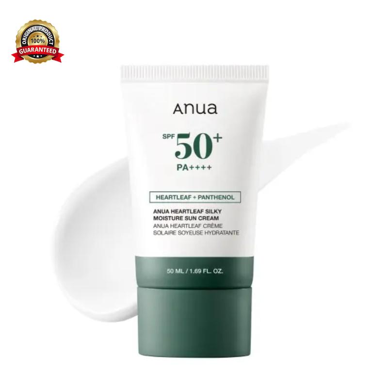 ضدآفتاب پنتنول آنوا Anua Heartleaf + Panthenol Spf 50