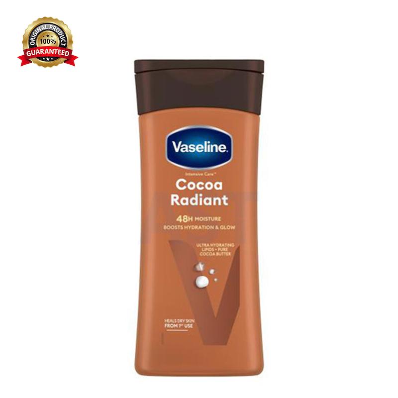 لوسیون بدن کاکائو 200 میل وازلین Vaseline Cocoa Glow Body Lotion 200Ml