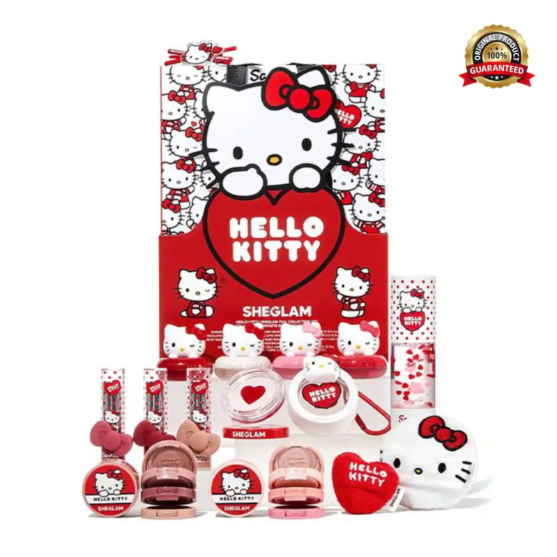 پک آرایشی مینی هلو کیتی شیگلم Sheglam Hello Kitty Mini Collection