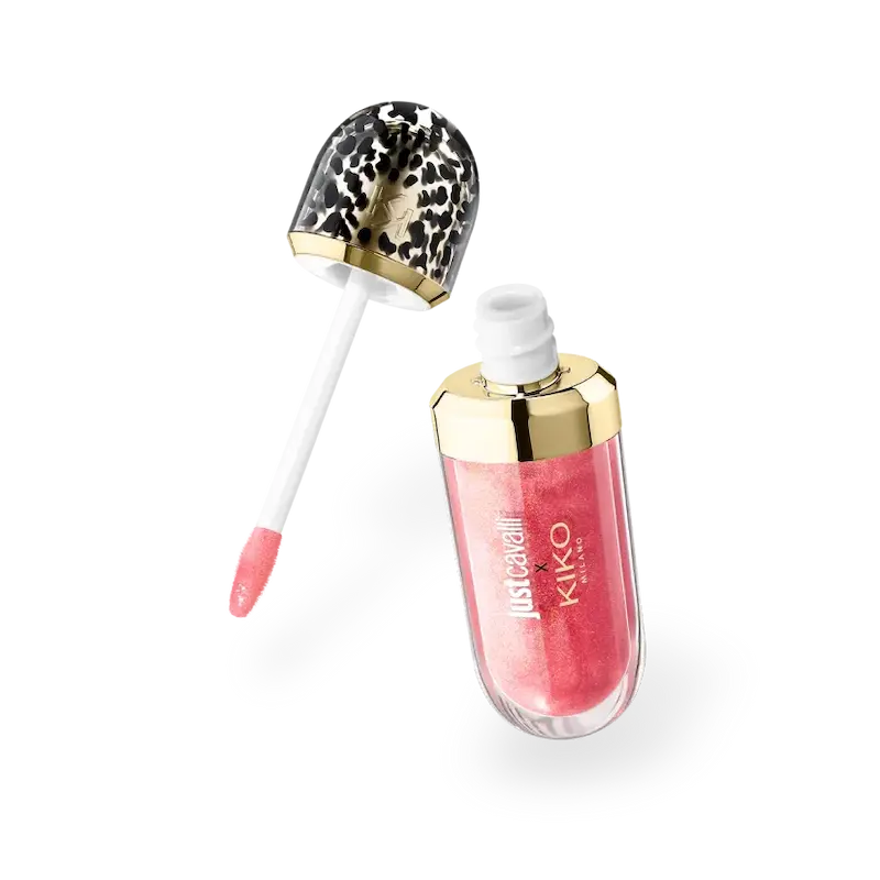 لیپ گلاس کیکو و جاست کاوالی مدل Rebel Edition رنگ 02 jaguar nectar
