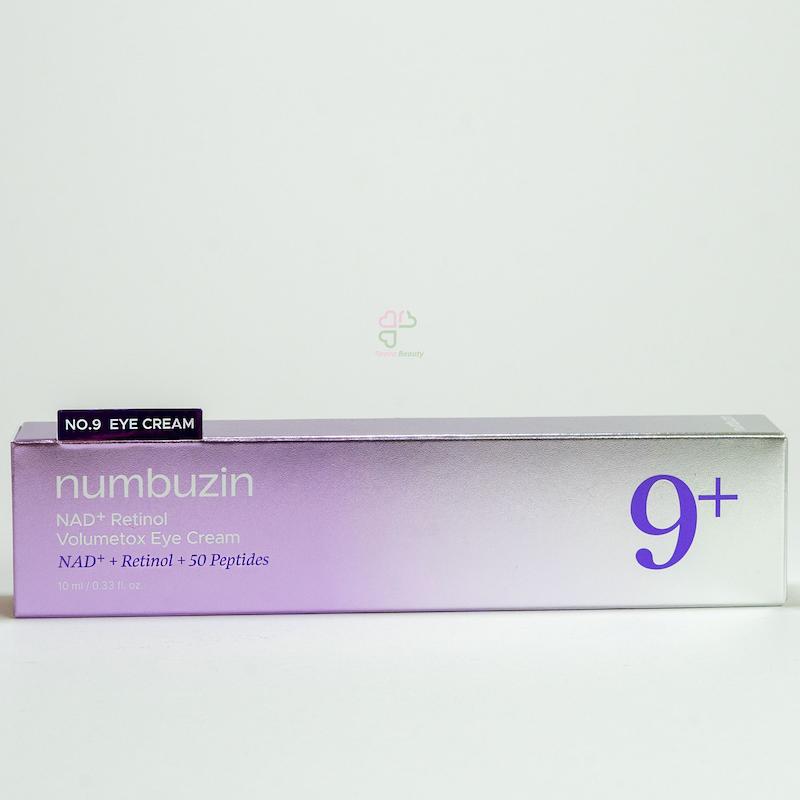 کرم دور چشم نامبوزین مدل شماره ۹ ضدچروک و روشن‌کننده حاوی +NAD و رتینول حجم 10 میل
