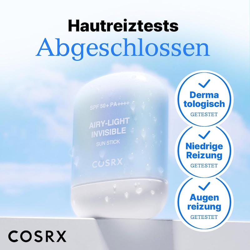 ضدآفتاب استیکی بدون رنگ کوزارکس Airy Light SPF50