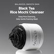 شوینده صورت موچی آرنسیا مدل چای سیاه و برنج پاکسازی عمیق و کنترل چربی پوست Arencia Black Tea Rice Mochi Cleanser