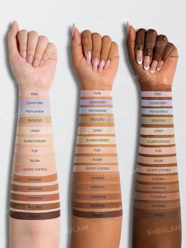 کانسیلر فول کاور و ضدچروک شیگلم (Hideaway Full-Coverage Concealer Sheglam)