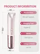 شیور دوکاره صورت و بدن بانوان شیگلم SHEGLAM Smooth Moves Dual-Head Electric Bikini Trimmer