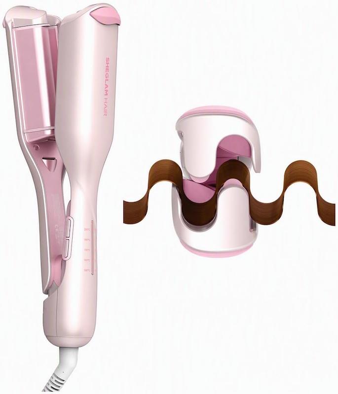 فرکننده مو ساحلی شیگلم SHEGLAM Cupid's Charm Beach Babe - Beach Wave Hair Iron