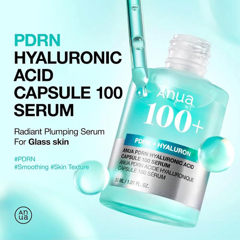 سرم PDRN و هیالورونیک اسید ۱۰۰ آنوا Anua PDRN Hyaluronic Acid 100 Serum