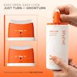 شامپو ضد ریزش و حجم دهنده موی لیلیوئه lilyeve GrowTurn 3D Volume Shampoo with Brush
