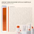 اسکالپ اگزوزوم تقویت کننده و رشد فوری مو لیلیوئه lilyeve GROWTURN Exosome Spicule Ampoule 3000