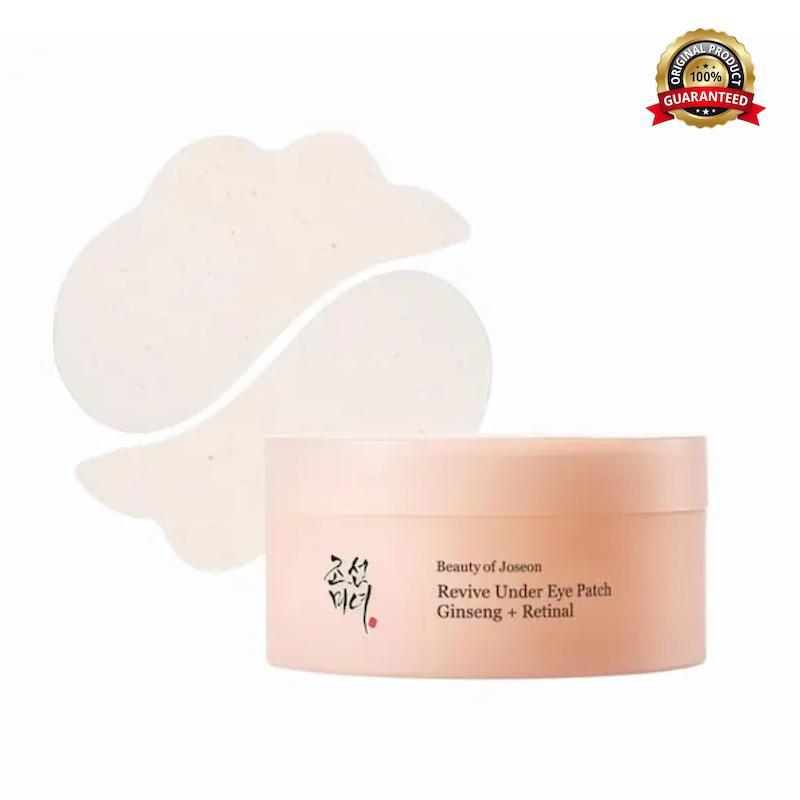 پچ زیر چشم جینسینگ و رتینال بیوتی آف جوسانBeauty of Joseon revive under eye patch ginseng and retinal