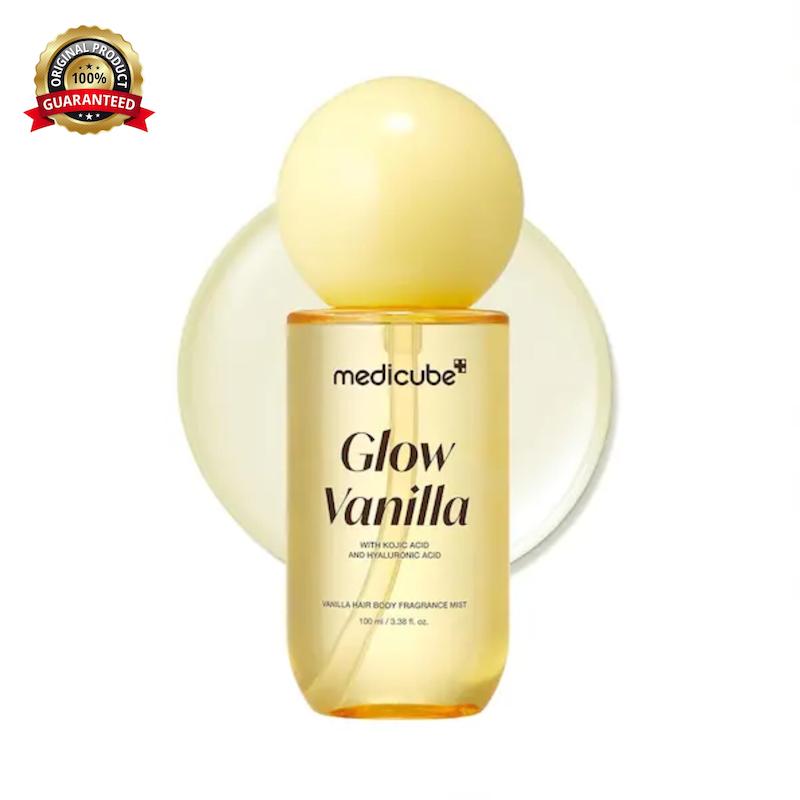  میست خوشبو کننده مو وبدن مدی کیوب با رایحه‌ای وانیل Medicube Glow Vanilla | آبرسان و درخشان کننده پوست