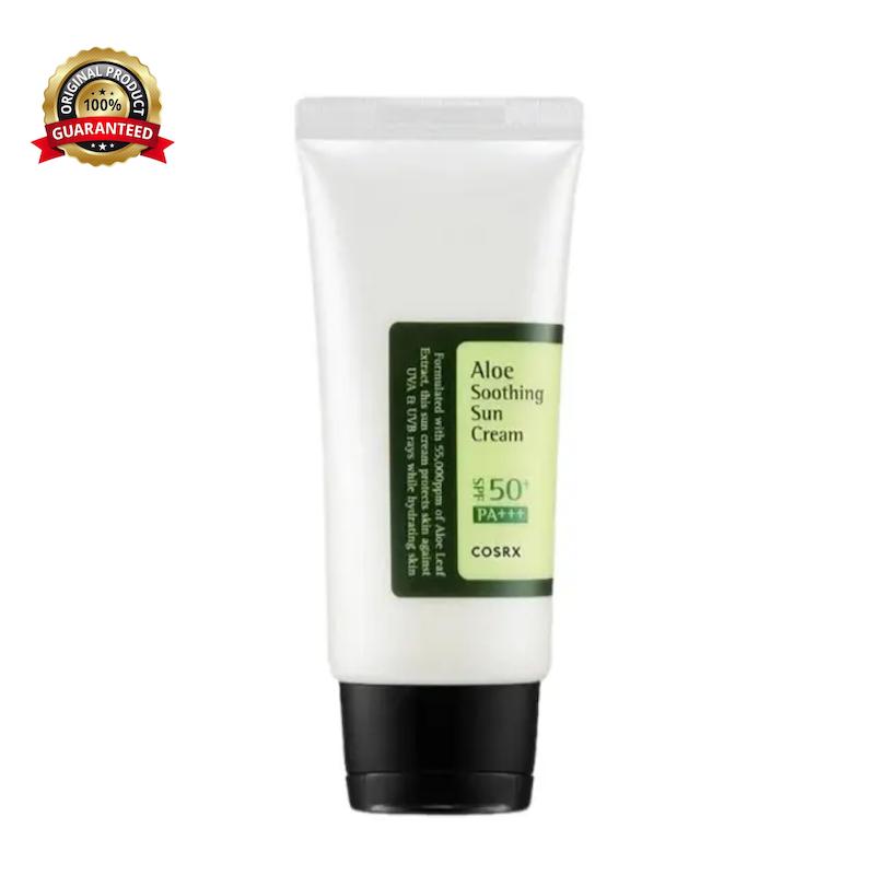 کرم ضد آفتاب بیرنگ آلوئه ورا کوزارکس Cosrx Aloe Soothing Sun Cream Spf 50