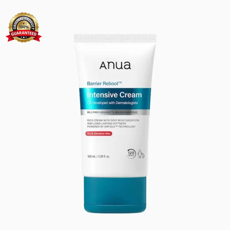 کرم سراماید ترمیم کننده قوی سددفاعی پوست آنوا Anua Barrier Reboot Intensive Cream