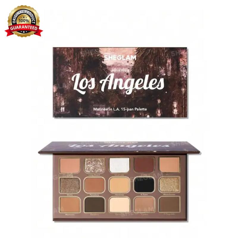 پالت سایه ۱۵ رنگ لس آنجلس شیگلم -Los Angeles Eyeshadow palette (Sheglam)