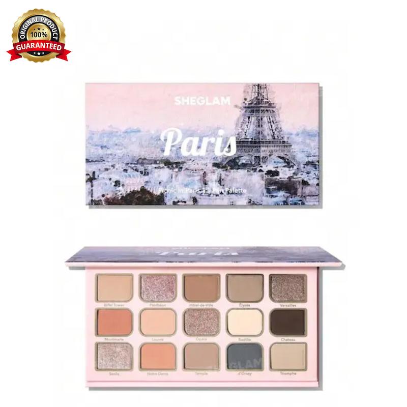 پالت سایه ۱۵ رنگ پیکنیک در پاریس شیگلم Picnic In Paris 15- Pan Palette (sheglme)