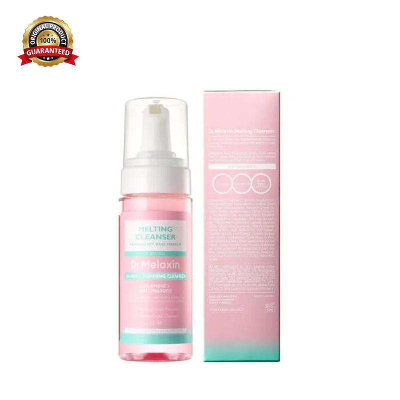 شوینده عمیق حبابی ارایش پاک کن و آبرسان دکتر ملاکسین DR.MELAXIN CLEANSER BUBBLE FOAMING CLEANSER