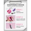 پک 10 عددی مداد چشم ژلی شیگلم Sheglam مدل Boldline Longwear Multi-Function Gel Liner Set