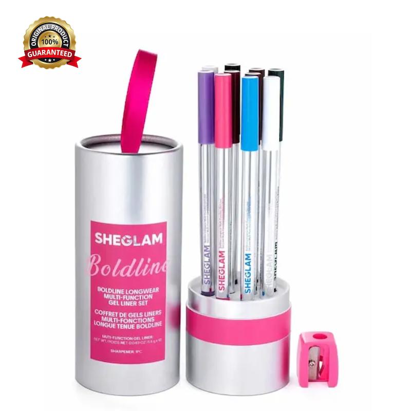 پک 10 عددی مداد چشم ژلی شیگلم Sheglam مدل Boldline Longwear Multi-Function Gel Liner Set