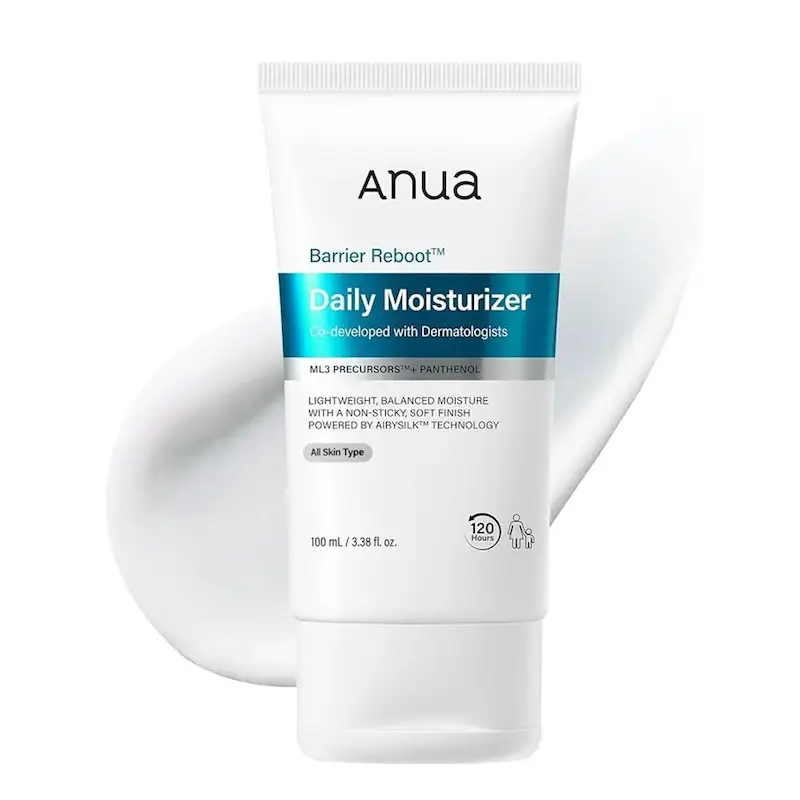کرم مرطوب‌کننده و تقویت‌کننده سد دفاعی پوست بریر ریبوت آنوا | Anua Barrier Reboot Daily Moisturizer