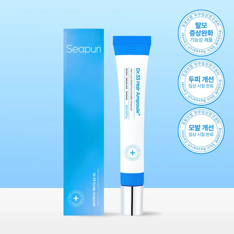 سرم ضد ریزش و تقویت کننده ریشه مو سیپوری Seapuri Scalpy Hair Serum
