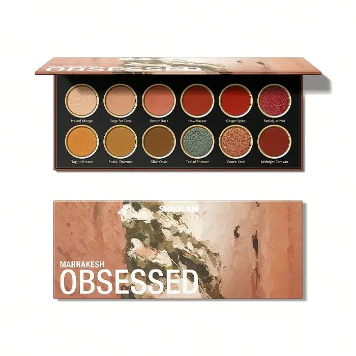 پالت سایه چشم ۱۲ رنگ شیگلم مدل مراکش | SHEGLAM Marrakesh Obsessed 12-Pan Eyeshadow Palette
