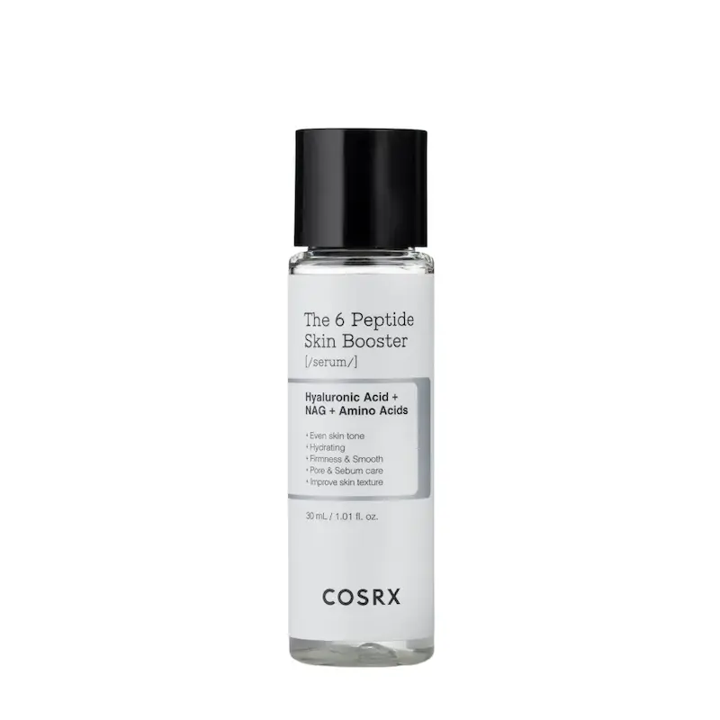 سرم ۶ پپتاید کوزارکس ۳۰ میل | جوانساز و روشن کننده COSRX The 6 Peptide Skin Booster Serum 30ml