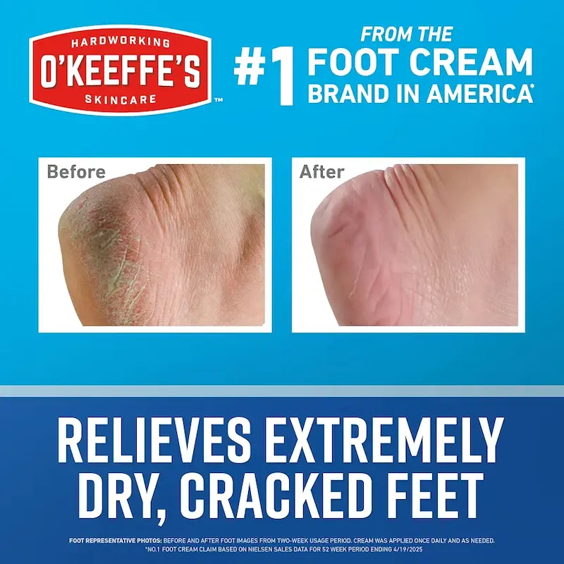 کرم ترمیم کننده قوی پا اوکیفس ۸۵ گرم | O'Keeffe's Healthy Feet